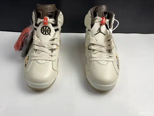 One Kick Quai54 CZ4152-100 (2020) Jordan Sail Brown Retro AIR 6 0523